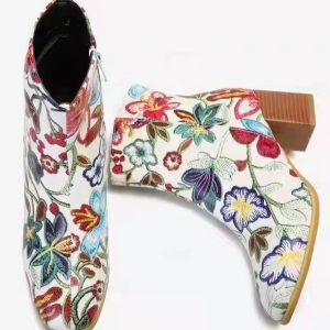 Fashion Flat Shoes with PU Upper and Round Toe